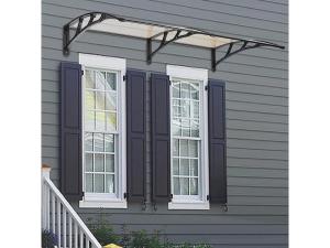 Quality Transparent Polycarbonate Garden Canopy Corrosion Resistance Easy To Install wholesale
