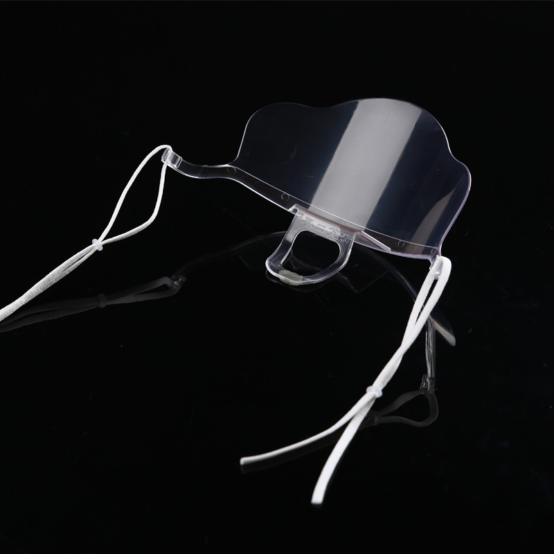 Anti Fog Transparent Plastic Face Mask For Restaurant