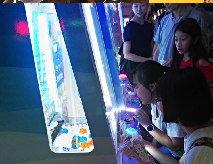 Ocean Elf Video Redemption Arcade Machines Coin Operated Pearl Fisher Ball Pusher