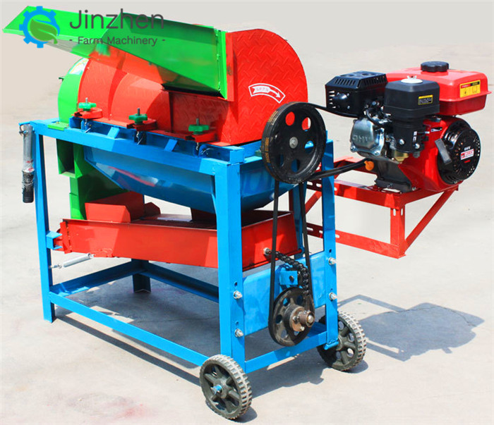 Small Household Soya Bean Sheller Corn Thresher Maize Threshing Machine For Sale