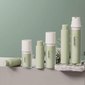 Quality Airless Bottle Body Lotion PET 50ml Airless Pump Bottles Set Plastic Recyclable Skincare Packaging wholesale