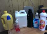 Energy Saving Flat Bottle Labeling Machine 50hz 2kw For Laundry Detergent