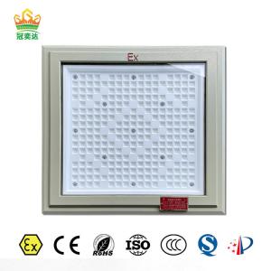 Quality Outdoor Explosion Proof Led Light 18*18 Inch Square Shape 100-250w Gas Station Light wholesale
