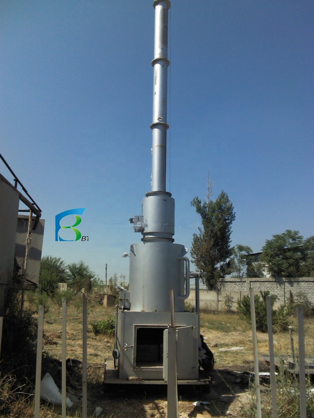 Portable Smokeless Waste Incinerator Furnace for Waste Treatment at 380v/220v Voltage