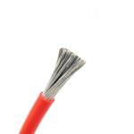 XLPE Material 1 X 6 AWG 125C 3000V High Voltage Tinned Copper Wire UL 3871