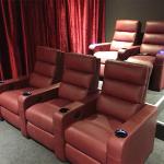 Modern Electric Cinema Recliner Sofa Seats Living Room Custom Leather Theater