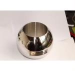 DN15-DN50 Floating Straight Through Valve Ball Micro Ball Valve Mirror Polished