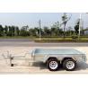 Buy cheap 10x5 Hot Dip Galvanised Tandem Trailers 2000KG from wholesalers