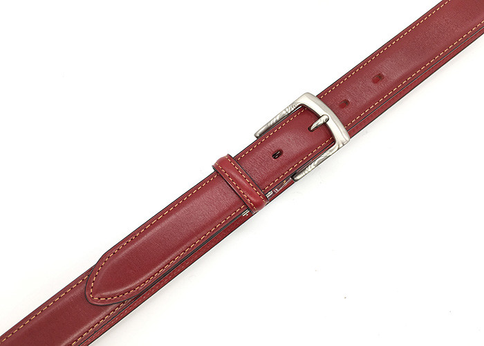 Fashion Womens Genuine Leather Belt 2.8cm Width Smooth Stitching