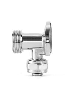 Quality Compression Brass Tube Fitting Push Connector Natural Color wholesale