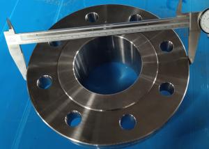 Quality B16.5 SCH80 ASTM A105 Forged Steel Flanges , Carbon Steel Flanges wholesale