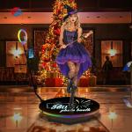Party Rotating Selfie Video Photobooth Automatic 360 Photo Booth Machine