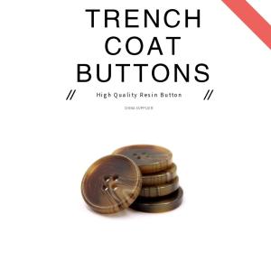 Quality Resin Trench Coat Buttons wholesale
