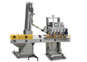 China Automatic High Speed Plastic Bottle Capping Machine Equipment Easy Operation on sale