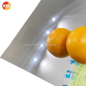 Quality Silver Colored Clear Mirror Aluminum Sheet Coil 0.2mm 6.0mm 3mm To 3000mm Width wholesale