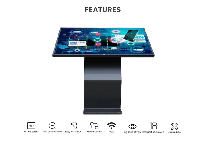 All In One Customer Service Kiosk Touch Screen Android Windows 21.5 32 43 55''