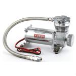 Durable Heavy Duty OffRoad Air Ride Suspension Compressor DC12v Chrome Steel