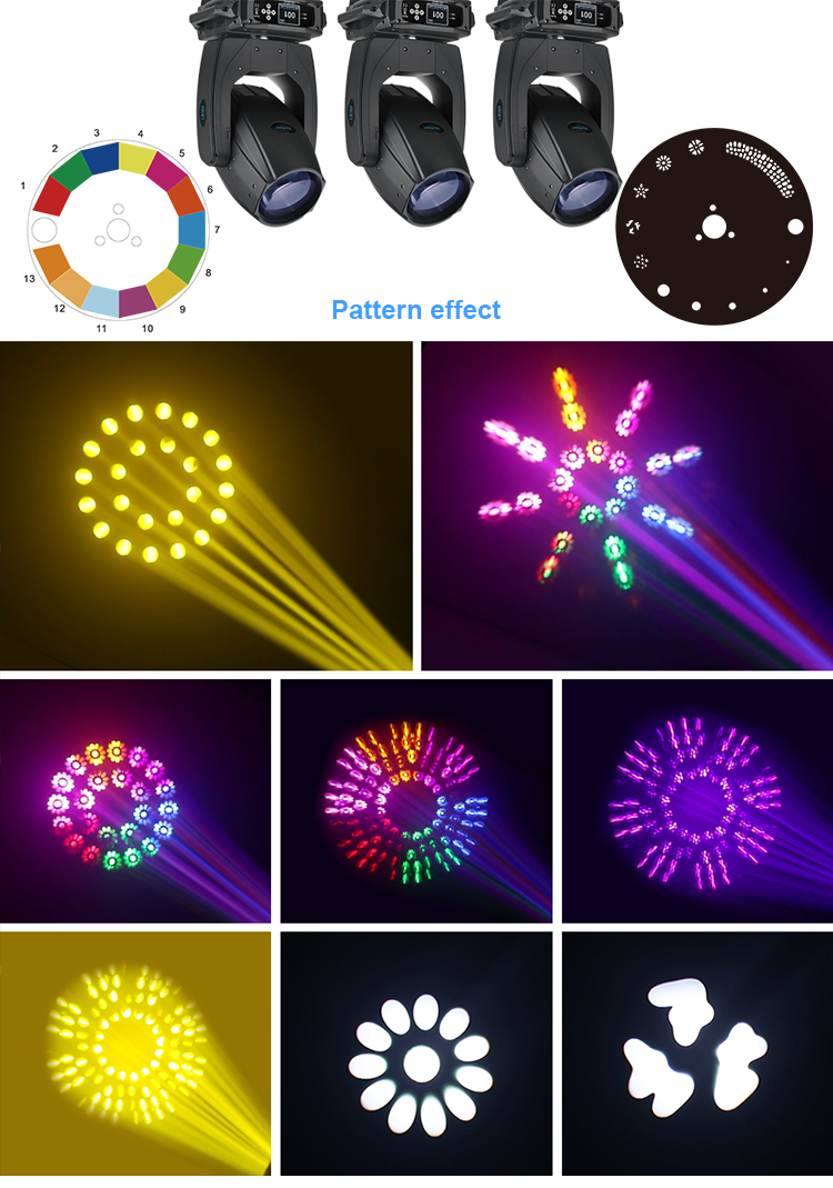 100lm/w 200W Warm White COB LED Stage Blinder LED Face Light for Wedding Event Stages
