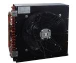 Industrial Single Fan Motor Air Cooled Copper Condenser Coil