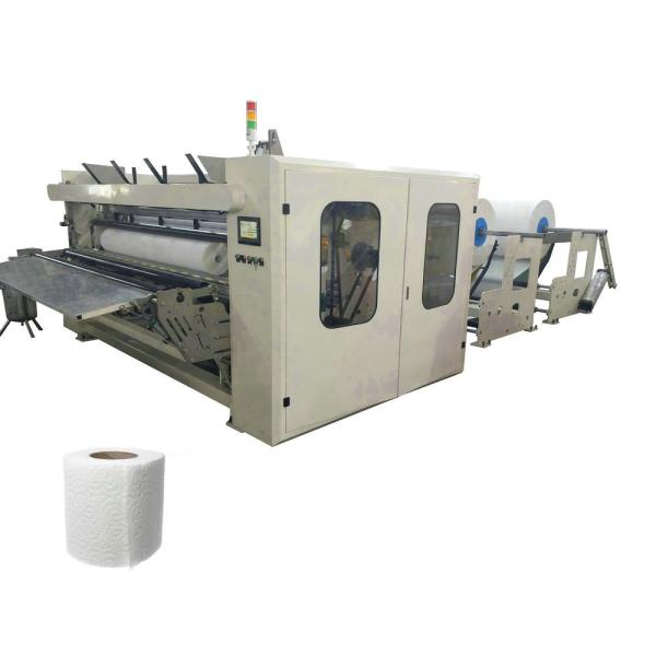 Cheap High Speed And High Quality Commercial Toilet Tissue Paper Rewinding Machine for sale