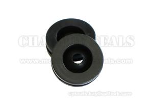 Quality Industrial Nitrile Round Rubber Grommets Oil Resistance Under 120 Degrees wholesale