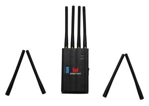Quality Handy Short Range Cell Phone Jammer Pocket Mobile Jammer 12V Charger wholesale