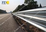 W Beam Crash Barrier W Beams Traffic Safety Barrier Highway Guardrail