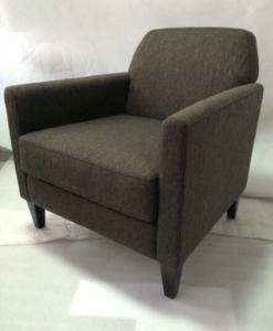 Quality Hotel fabric lounge chair with ottoman ,single sofa LC-0011 wholesale