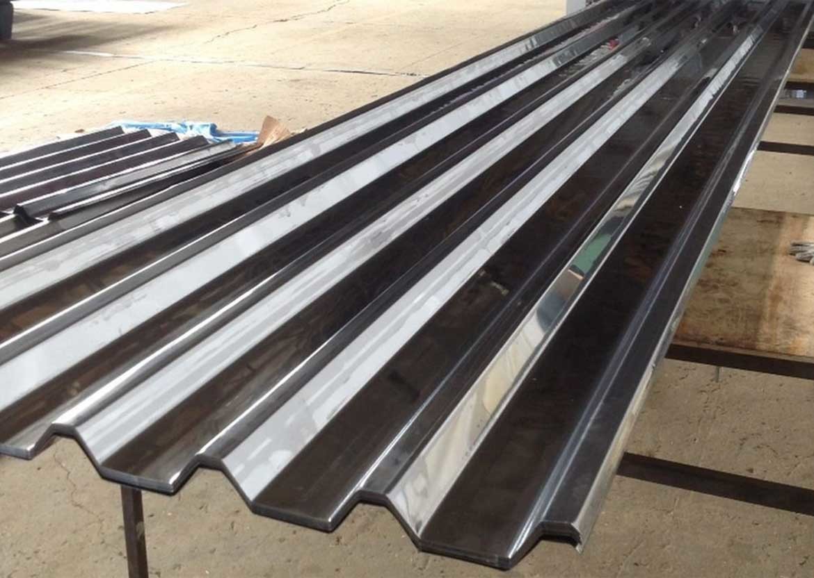 stainless steel corrgated sheet 2B surface finish good quality manufacturer