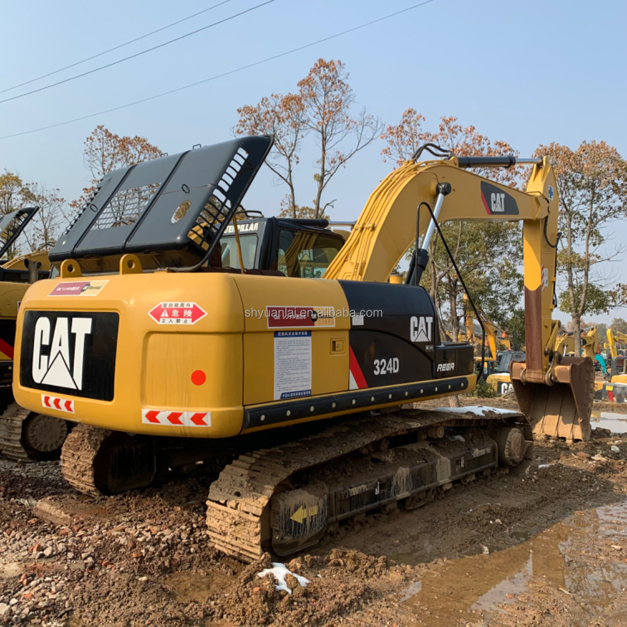 2019 Used CAT324D Excavator with Original Hydraulic Cylinder and Soft Steel Design