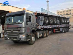 Quality 40FT Container Semi Trailer With High Strength Steel Material wholesale