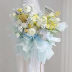 Anti Tear Non Woven Packaging Material Biodegradable Non Woven Flower Wrapping