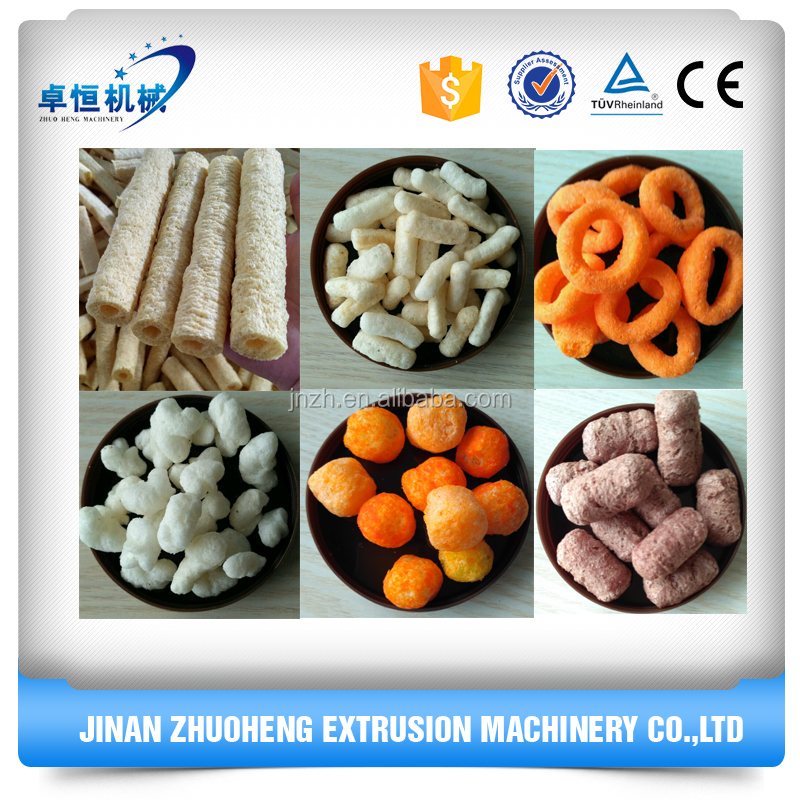 Flavored Rings Snacks Production Line For Volume Snack Production