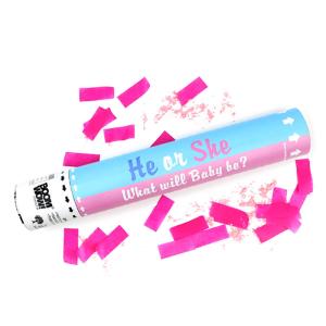 Quality 9505900000 Event 30cm Gender Reveal Confetti Cannon wholesale