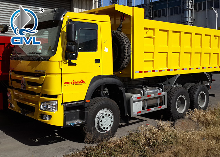 Heavy Duty Dump Truck SINOTRUK HOWO 6X4 290 hp-380 hp EURO II/III Heavy Tipper Truck