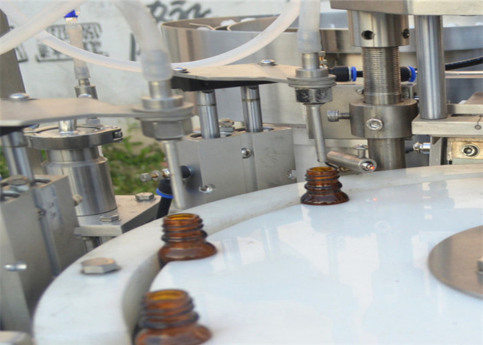 SS304 Automatic Essential Oil Filling Machine With One Year Warranty