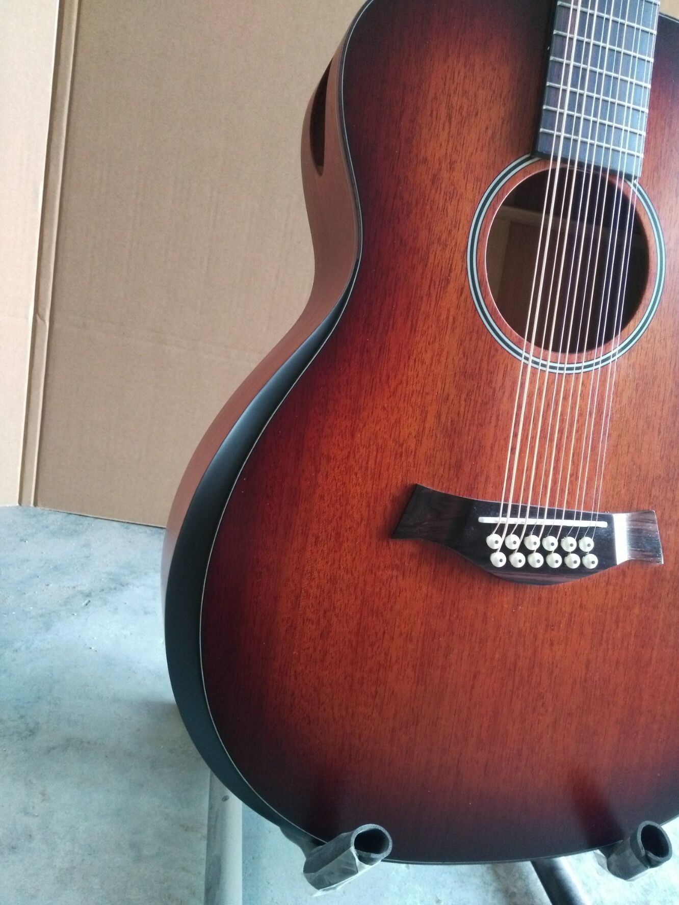 AAAA OM and Auditorium folk Guitars Orchestra 12 string OM all solid mahogany wood acoustic electric guitar