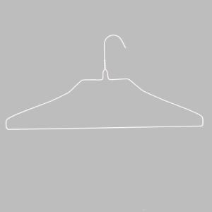 Quality Slim Line 20.5cm 2.2mm Dia PVC Coated Wire Hangers wholesale