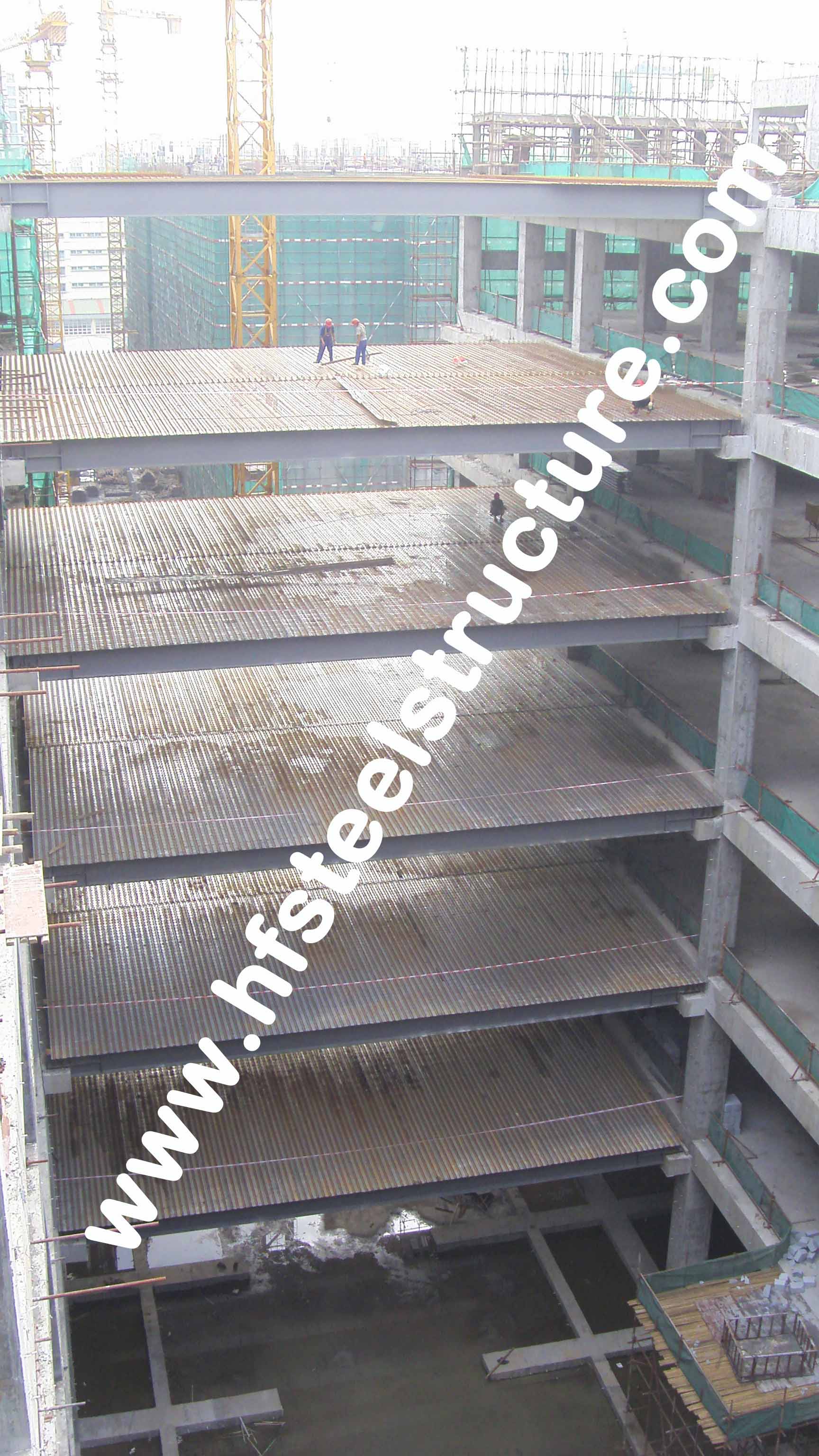 Prefabricated Shearing, Sawing, Grinding, Punching, Metal Commercial Steel Buildings
