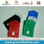 ID System Secuirty Hard Plastic PS Material Name Card Holders