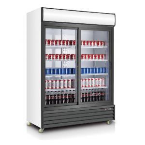 Quality Efficient Cooling 400W 240V Glass Door Beverage Refrigerator wholesale