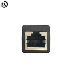 Quality Cat5e Cat6 RJ45 Female To Female Adapter , Internet Cable Extension Connector wholesale