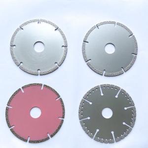 Quality 4.5inch 115x22.23mm Vacuum Brazed Diamond Blade For Metal Cutting wholesale