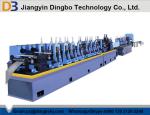 Stainless Steel ERW Tube Mill , Pipe Welding Line Flying Saw Cutting System