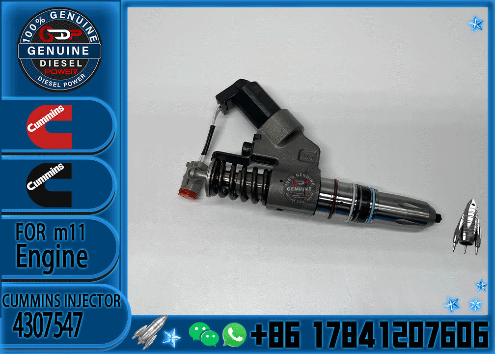 M11 ISM11 Diesel Engine Diesel Fuel Injector Assembly 3083863 3083871 4307547