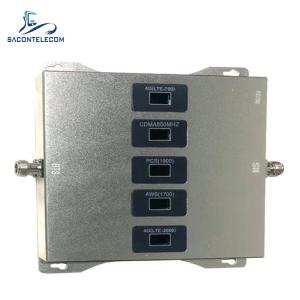 Quality Compact Weight Cell Phone Signal Boosters Five Bands Indoor Mobile Network Booster wholesale