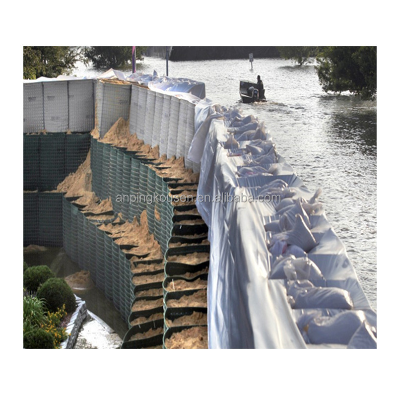 Galvanized Wire Welding Processing Service Defensive Barrier for Sand Wall Barrier