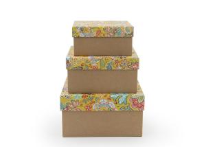 Quality Recyclable Paper Gift Packaging Box Eco - Friendly Biodegradable Design wholesale