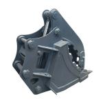 Q355B Powder Coated Excavator Thumb Bucket Multi Functional Pin On Type