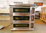 7kw Single Deck Electric Pizza Oven Energy Saving One Tray Size 400x600mm